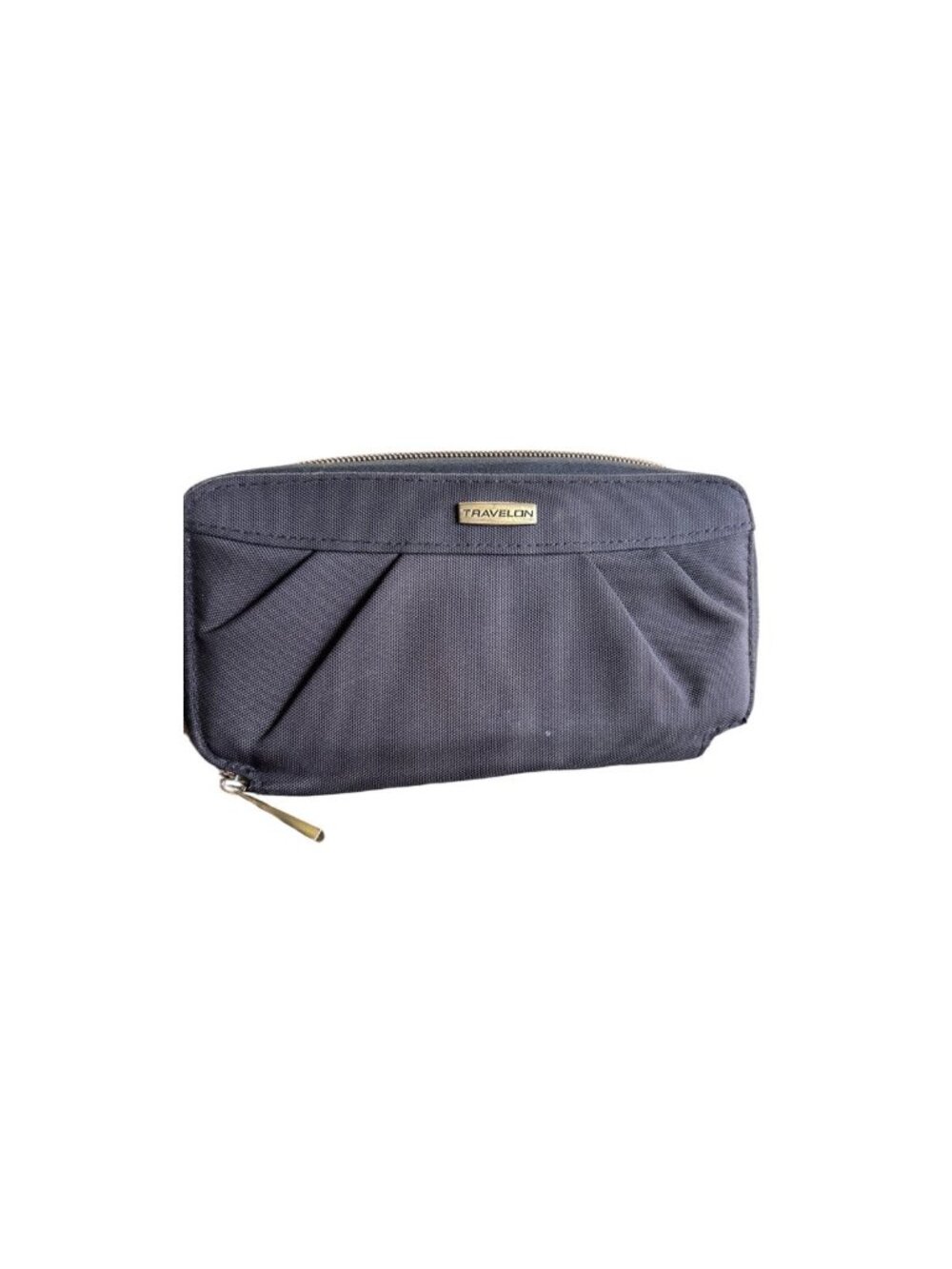 Travelon ladies zip around charcoal travel wallet minimalist protection light